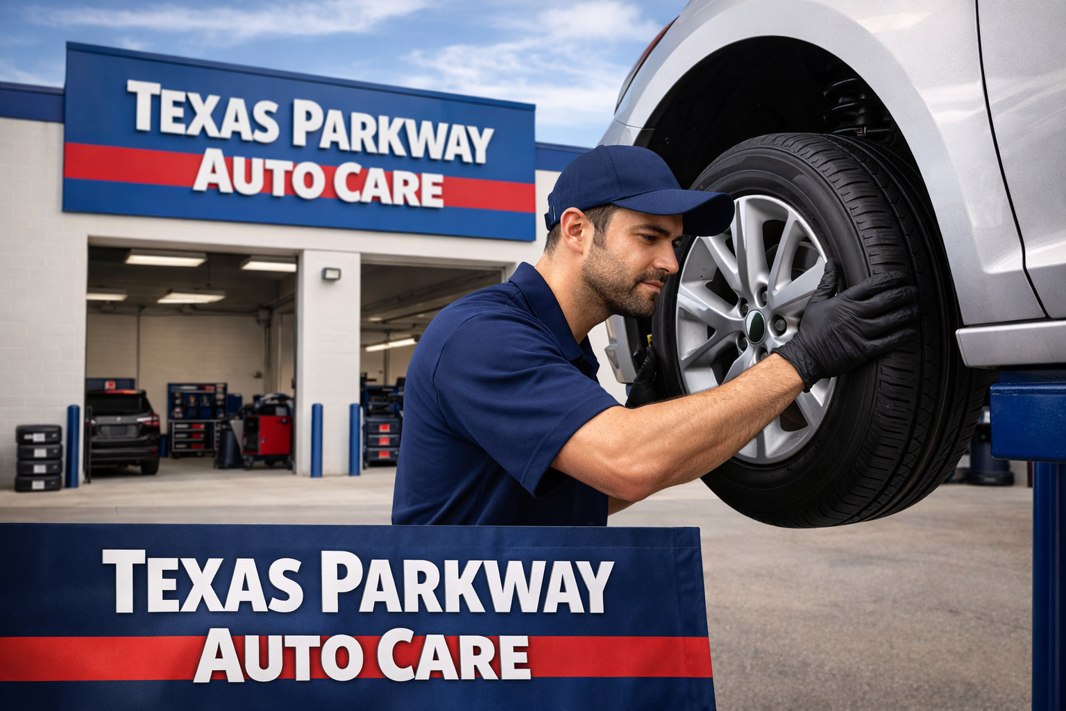 Tire shop near Sugar Land TX – Expert tire installation and repair services at Texas Parkway Auto Care in Stafford TX